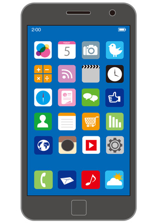 smart phone Vectorのイラスト素材
