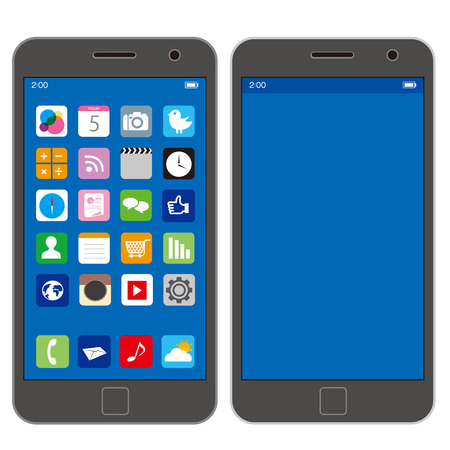 smart phone Vectorのイラスト素材