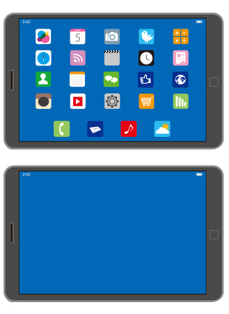 touchscreen Vectorのイラスト素材