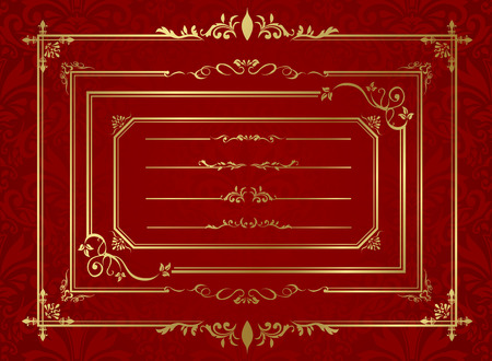 frame setのイラスト素材