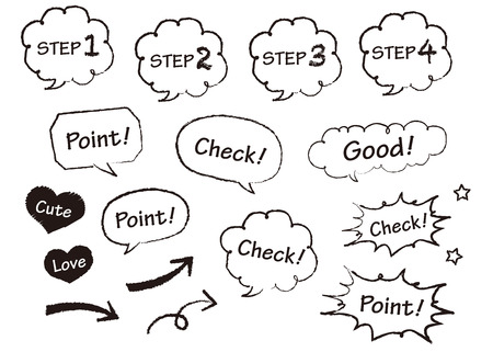 Navigation pins set Vectorのイラスト素材
