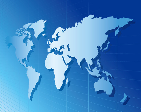 World map Vectorのイラスト素材