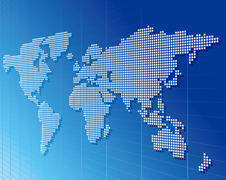 World map Vectorのイラスト素材