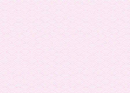 Japanese pattern pink Vector.のイラスト素材