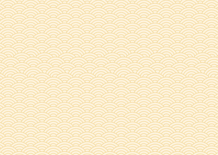 Japanese pattern gold Vector.のイラスト素材