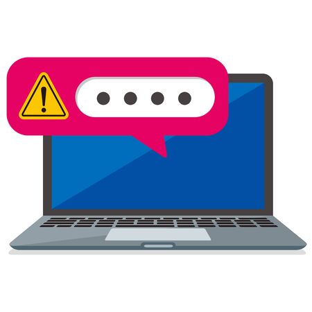 secure flat icon illustration vectorのイラスト素材