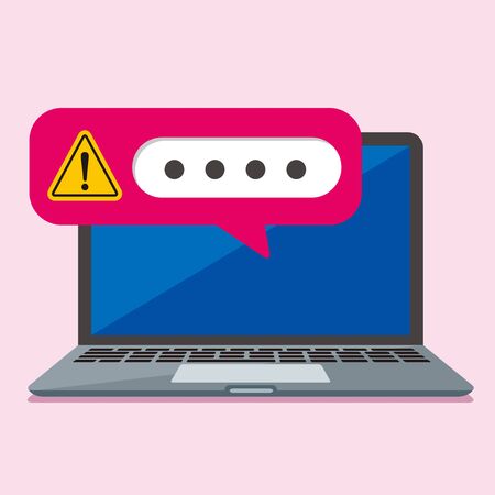 secure flat icon illustration vectorのイラスト素材