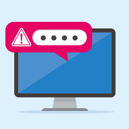 secure flat icon illustration vectorのイラスト素材