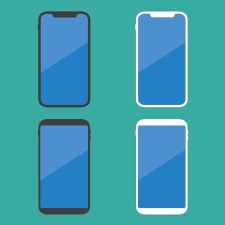 smartphone tablet icons vector illustrationのイラスト素材
