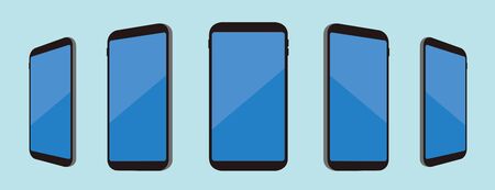 smartphone tablet icons vector illustrationのイラスト素材