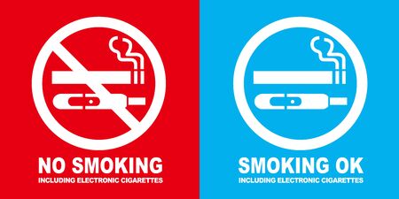 No smoking cigarette sign vectorのイラスト素材
