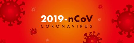 Coronavirus outbreak and coronavirusesのイラスト素材