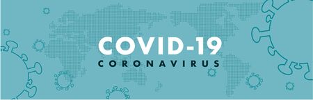 Coronavirus outbreak and coronavirusesのイラスト素材