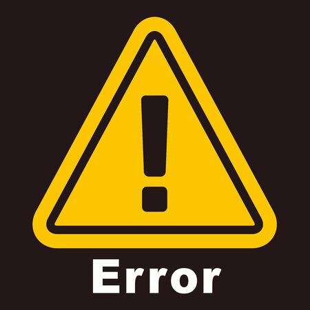 warning sign icon vector triangleのイラスト素材