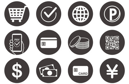 remote work at home iconのイラスト素材