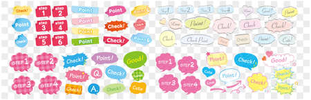 Set of Navigation pins Vectorのイラスト素材