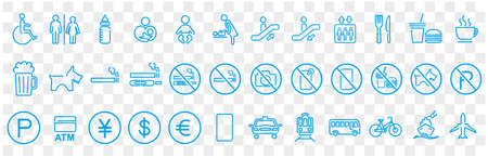 icon of toilet restroom wc vectorのイラスト素材