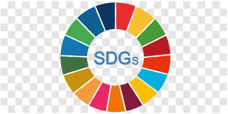 SDGs 17 development goals environmentのイラスト素材