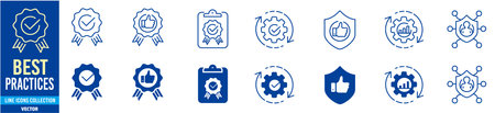 Set of business and finance icons. Icons for web and mobile applications.のイラスト素材