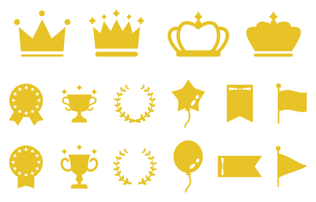Ranking icon setsのイラスト素材