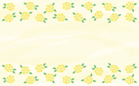 Watercolor roses backgroundのイラスト素材