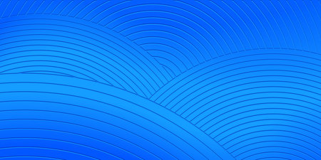 blue absttract circle backdrop vector background illustrationのイラスト素材