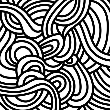 line art background vector illustrationのイラスト素材