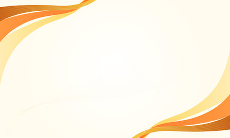 Abstract orange background with copy space. Vector illustration for your design.のイラスト素材