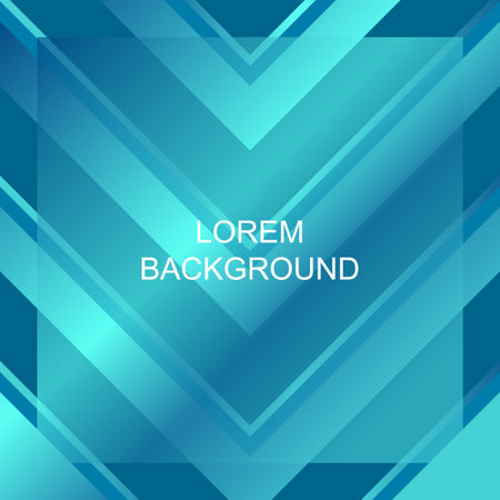 Abstract blue geometric background with place for your text. Vector illustration.のイラスト素材