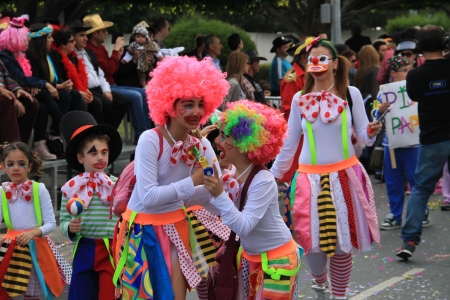 Limassol, Cyprus - March 10, 2013 - Carnival in Cyprusのeditorial素材