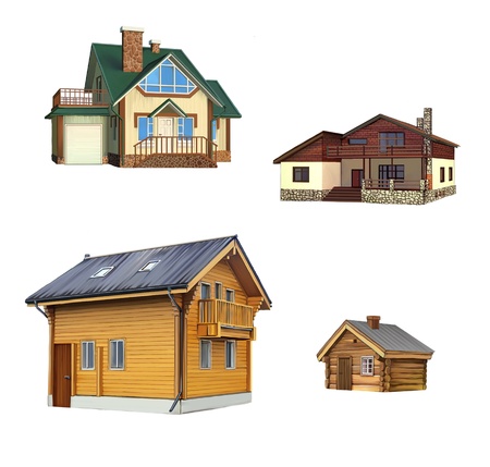 classical building, House, Cottage, Village homeの写真素材