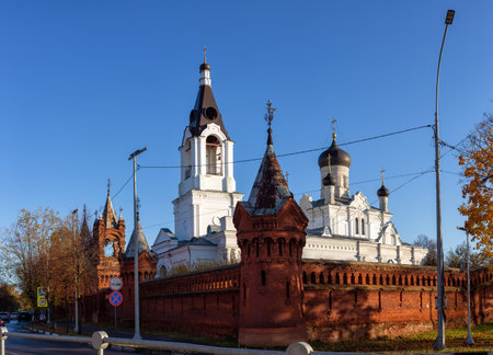 Holy Trinity Mariinsky Monastery in Yegoryevsk, Moscow Region, Russiaの写真素材