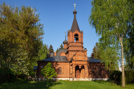 Old Believers Intercession Church in Serpukhov, Moscow region, Russiaの写真素材