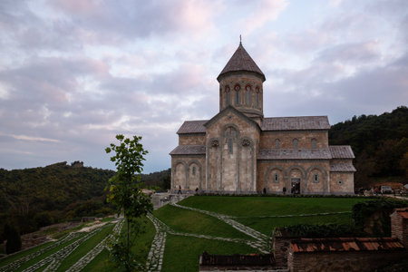 Monastery of St. Nino at Bodbe, Georgiaの写真素材