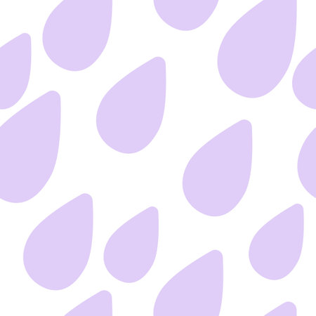 Seamless Pattern Water drops. Blue Waterのイラスト素材