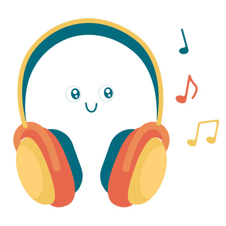 Cute School Supplies. Vector, kawaiiのイラスト素材