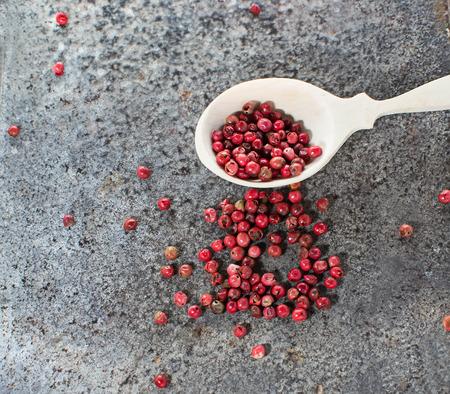 Rose pepper in grunge backgroundの写真素材