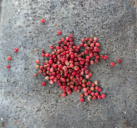 Rose pepper in grunge backgroundの写真素材