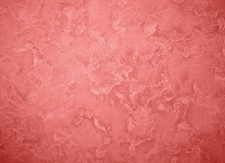 Living coral textured concrete backgroundの写真素材