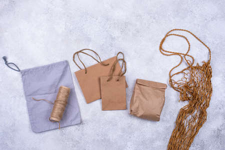 Various natural eco friendly packageの写真素材