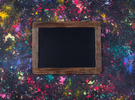 Gulal pigments for Holi festival of coloursの写真素材