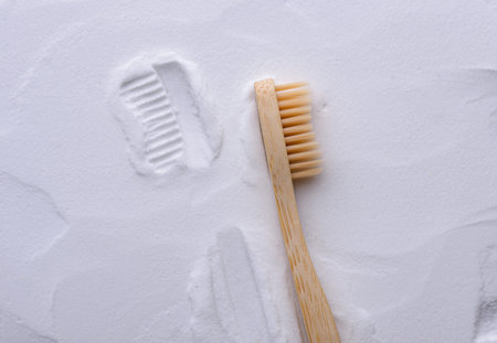 Bamboo toothbrush, zero waste care products