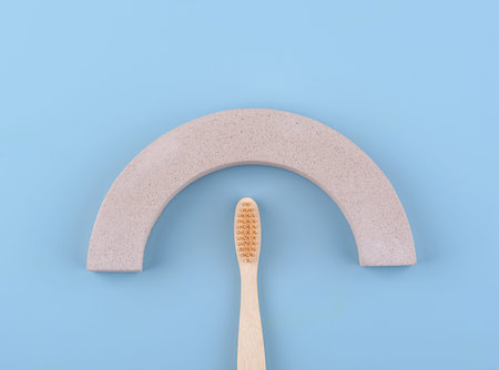 Bamboo toothbrush, zero waste care products