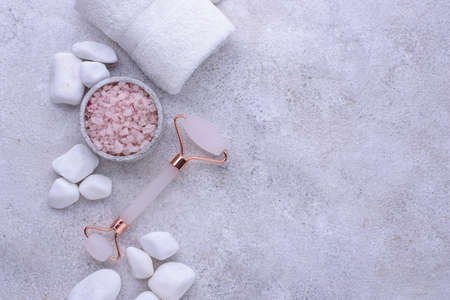 Spa concept. Natural beauty cosmeticsの写真素材