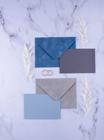 Wedding invitation card. Save the date concept