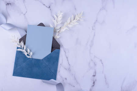 Wedding invitation card. Save the date conceptの写真素材