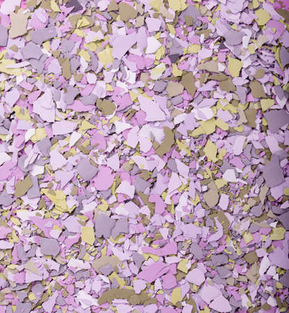 Colorful concrete chips for making terrazzoの写真素材