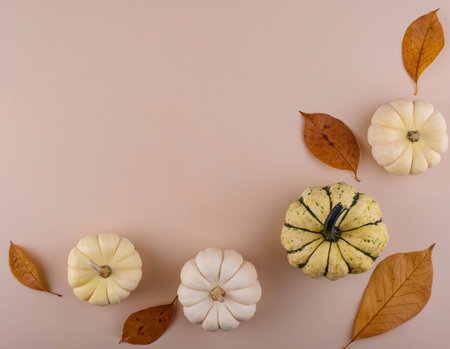 Autumn background with dry leaves.の写真素材