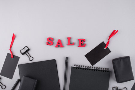 Black friday sale. Shopping conceptの写真素材
