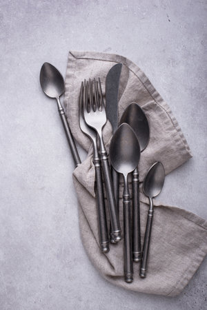 Craft ceramic plates, bowls and cupsの写真素材